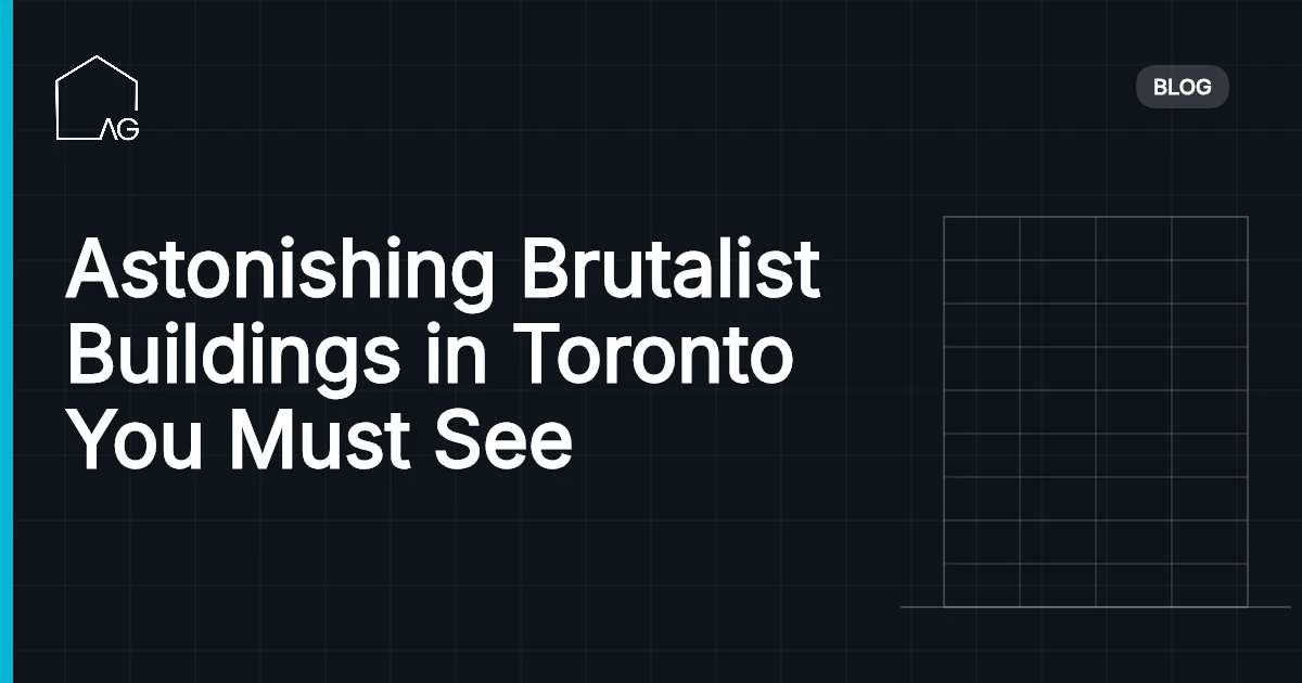 Astonishing Brutalist Buildings in Toronto You Must See