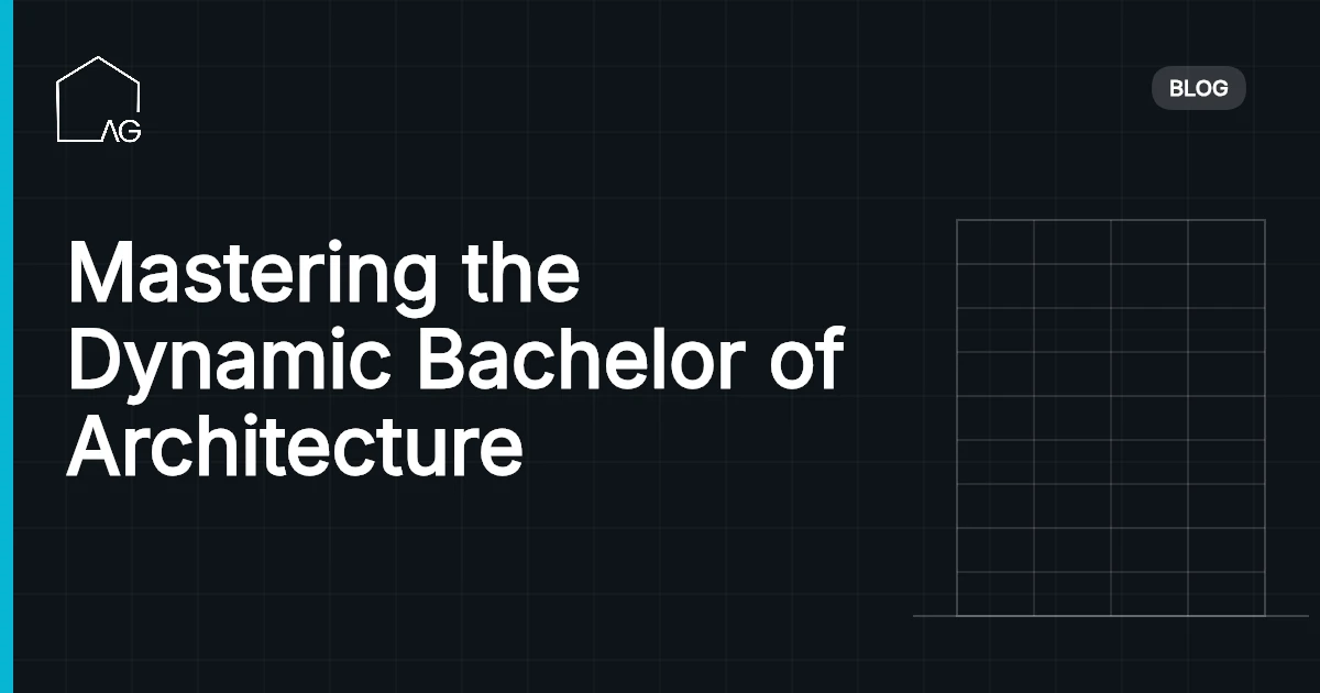 Mastering the Dynamic Bachelor of Architecture Curriculum in the USA