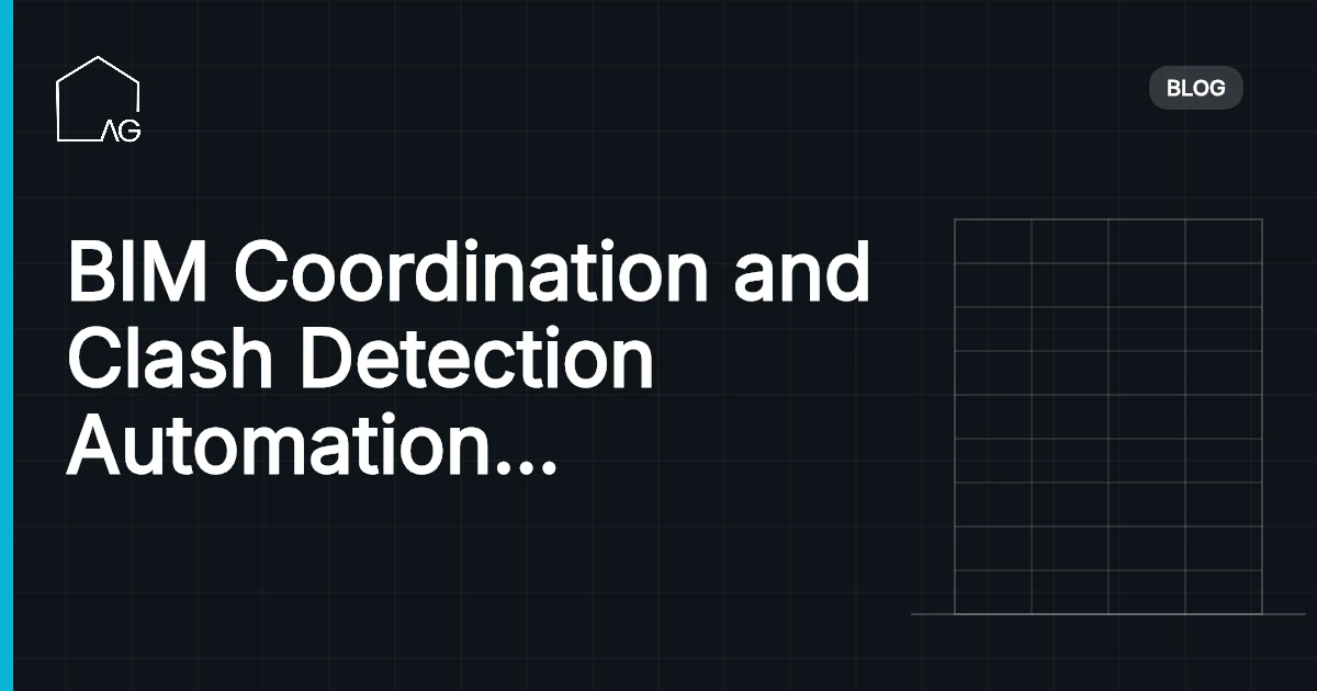 BIM Coordination and Clash Detection Automation with Claude Code Skills