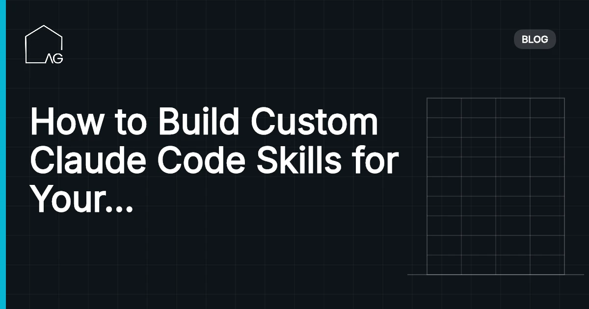 How to Build Custom Claude Code Skills for Your Architecture Practice
