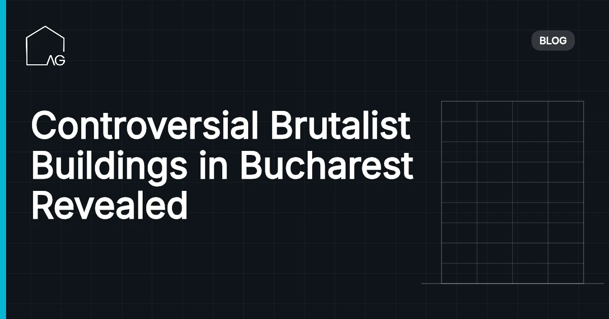 Controversial Brutalist Buildings in Bucharest Revealed