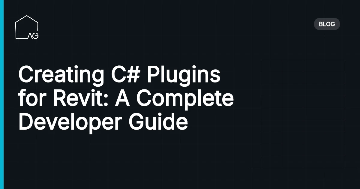 Creating C# Plugins for Revit: A Complete Developer Guide