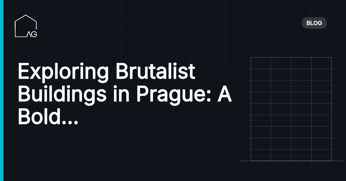 Exploring Brutalist Buildings in Prague: A Bold Architectural Journey