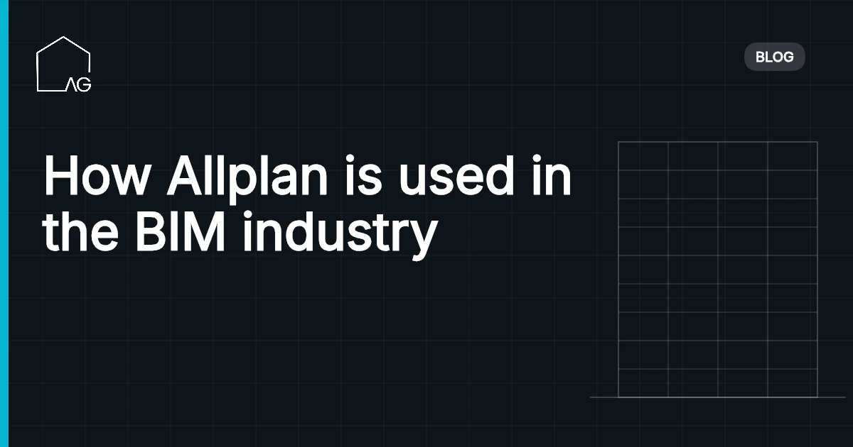 How Allplan is used in the BIM industry