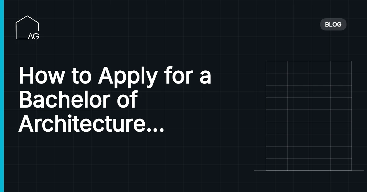 How to Apply for a Bachelor of Architecture in Germany: Elevate Future