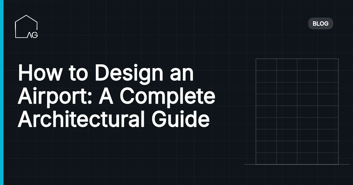 How to Design an Airport: A Complete Architectural Guide