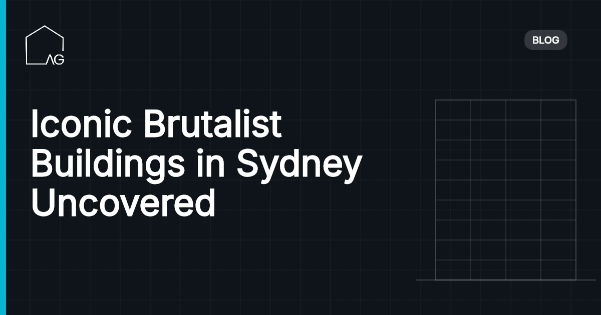 Iconic Brutalist Buildings in Sydney Uncovered