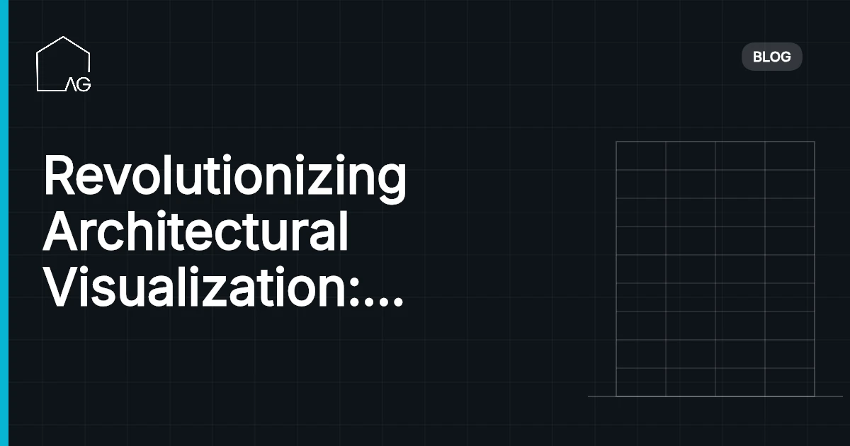 Revolutionizing Architectural Visualization: From Sketches to VR Brilliance