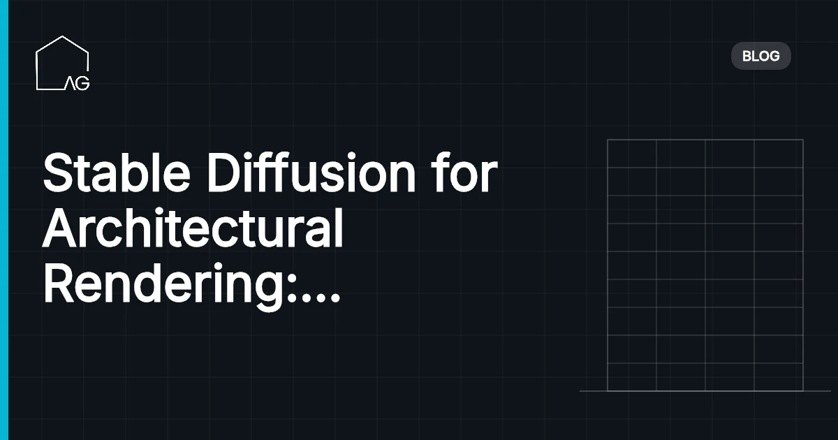 Stable Diffusion for Architectural Rendering: The Open-Source Alternative