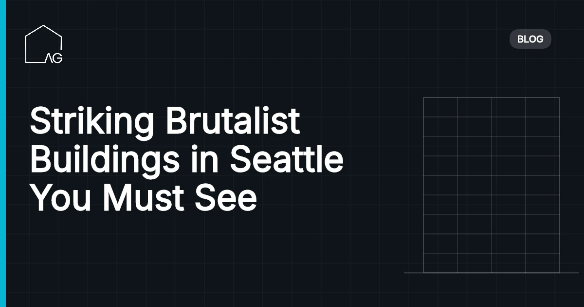 Striking Brutalist Buildings in Seattle You Must See
