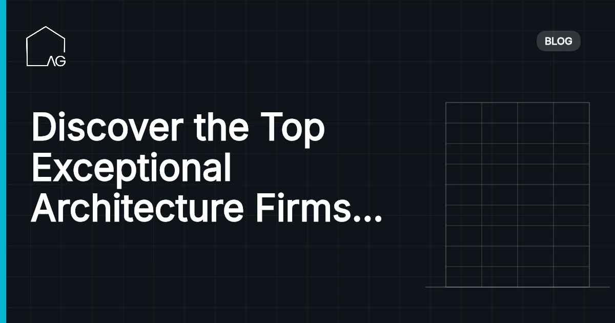 Discover the Top Exceptional Architecture Firms in Barbados