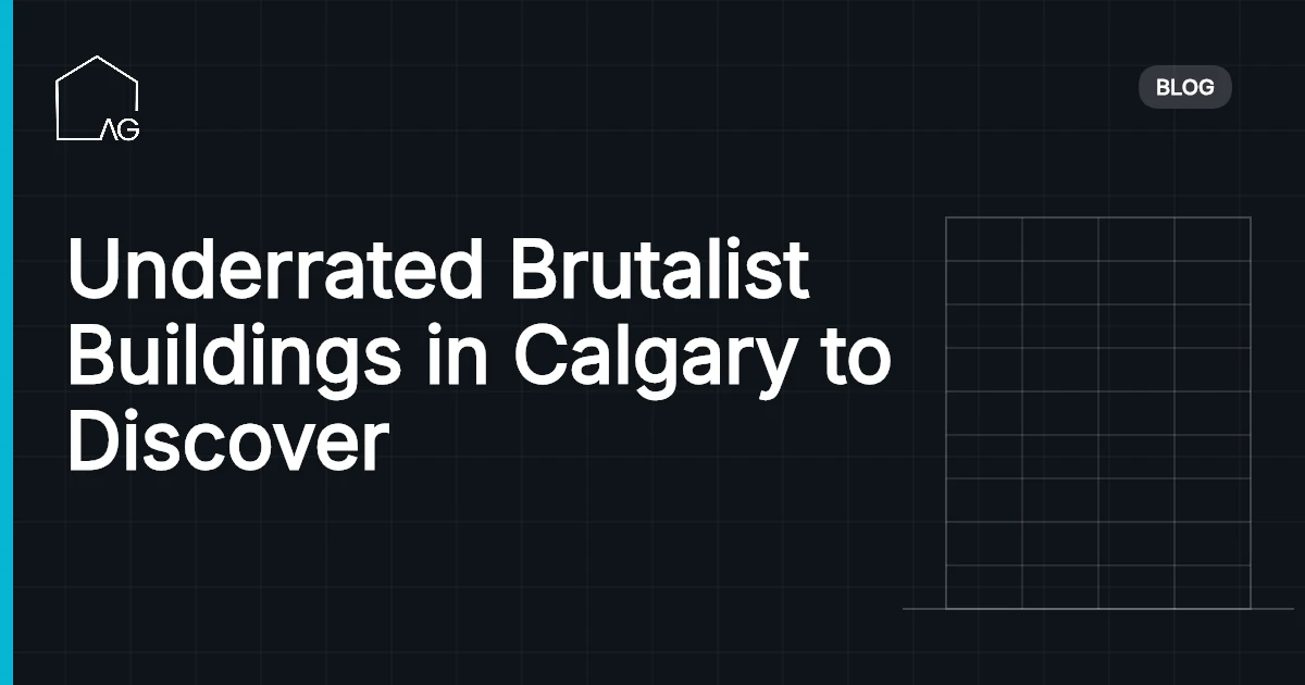 Underrated Brutalist Buildings in Calgary to Discover