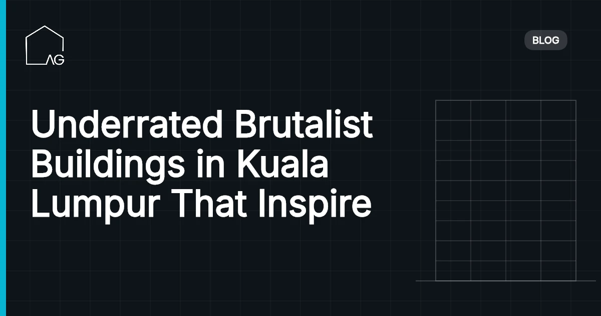Underrated Brutalist Buildings in Kuala Lumpur That Inspire