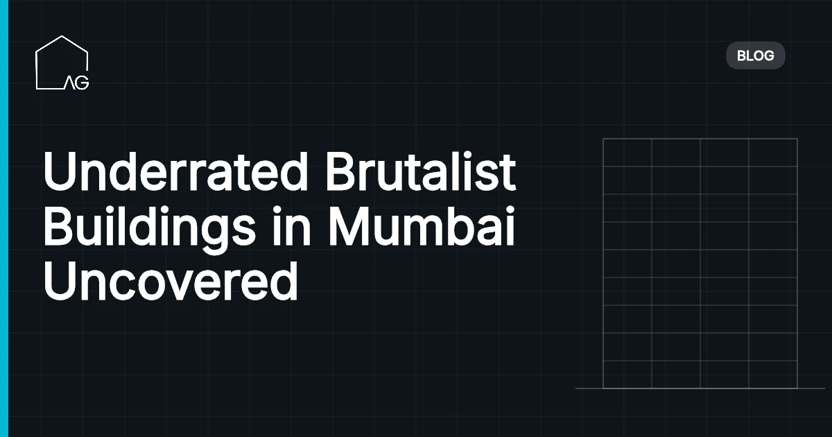 Underrated Brutalist Buildings in Mumbai Uncovered