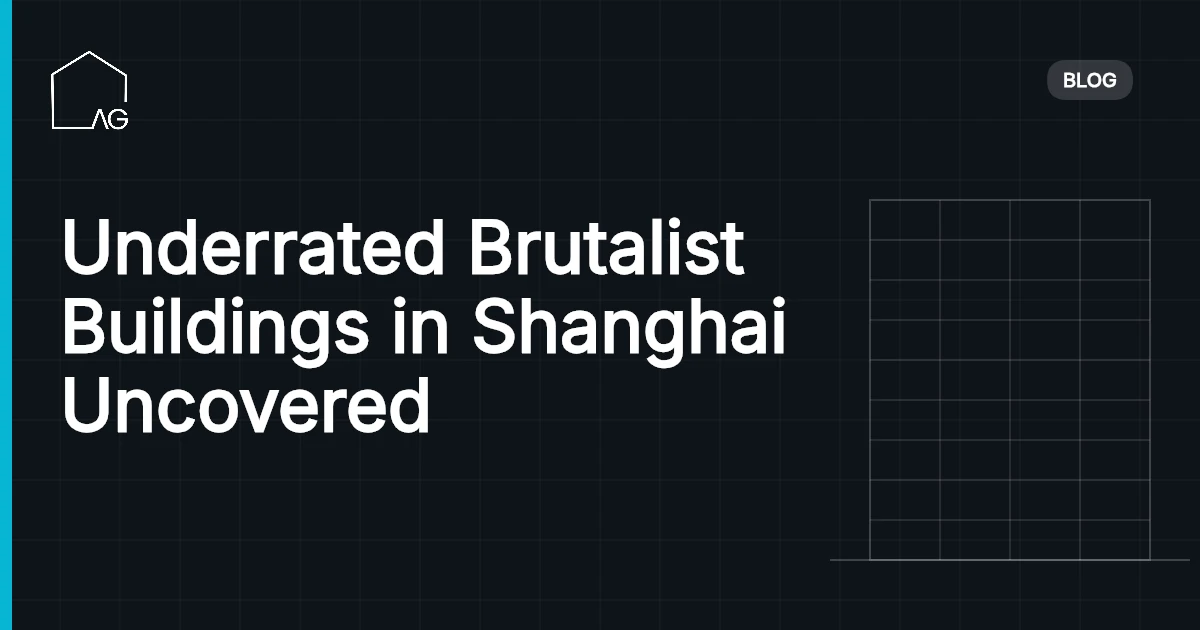 Underrated Brutalist Buildings in Shanghai Uncovered