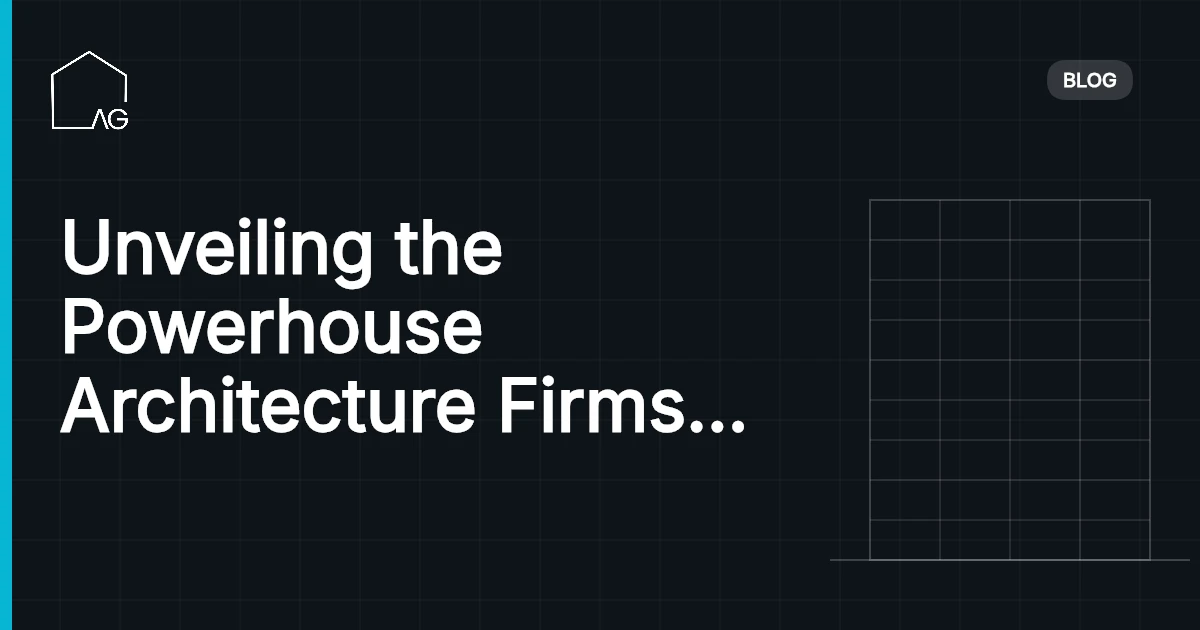 Unveiling the Powerhouse Architecture Firms in Paris: Elevate Vision