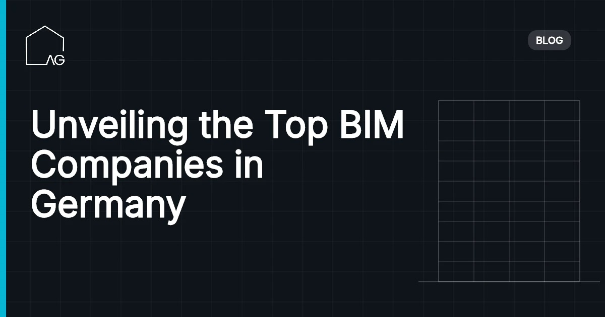 Unveiling the Top BIM Companies in Germany